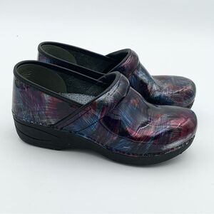 Dansko Professional Multicolor Leather Clogs – EU 39